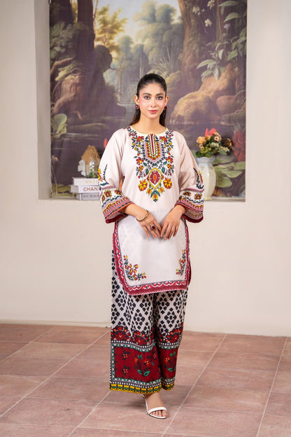 Crimson Motif 3-Piece