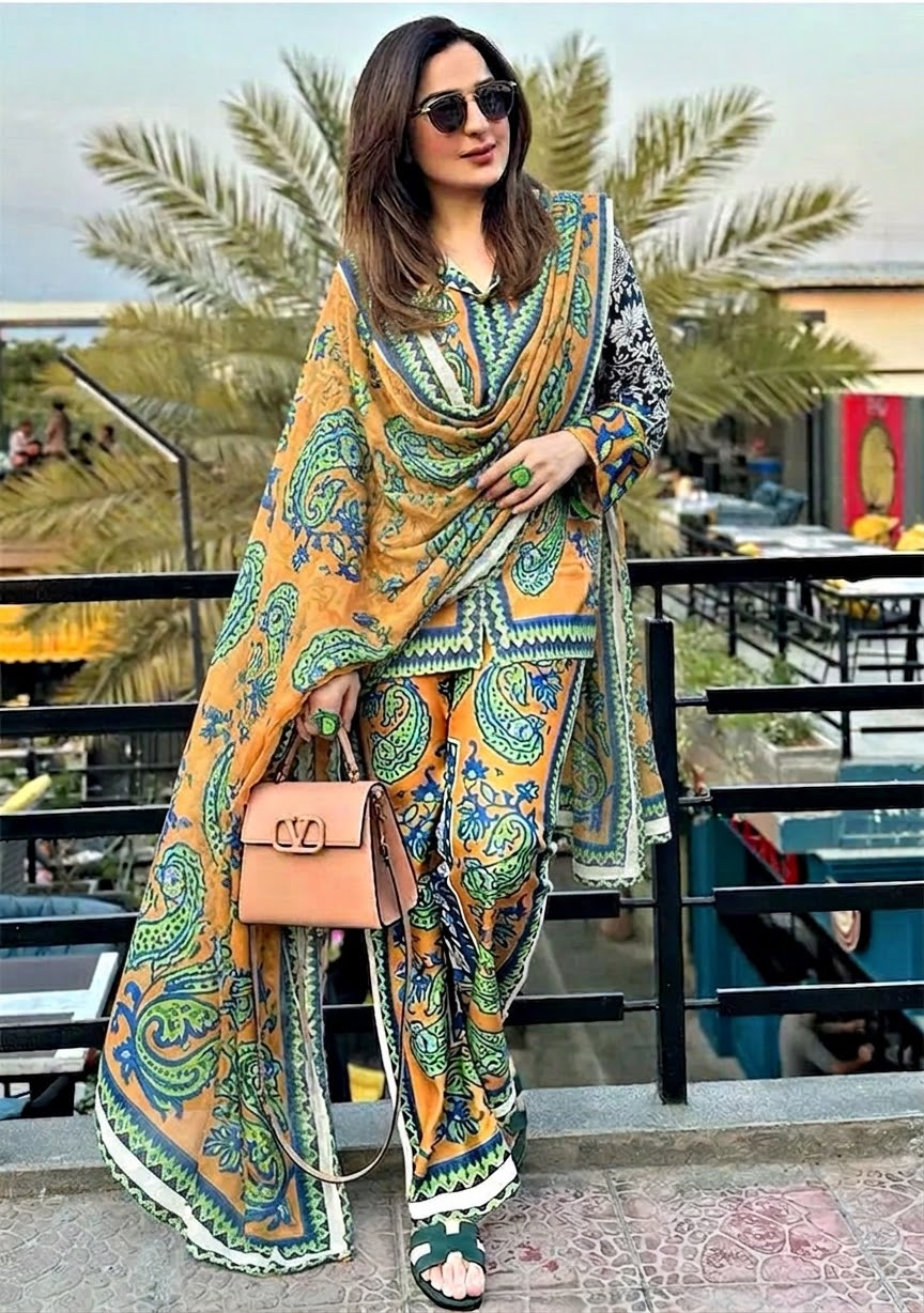 Mustard Paisley 3-Piece