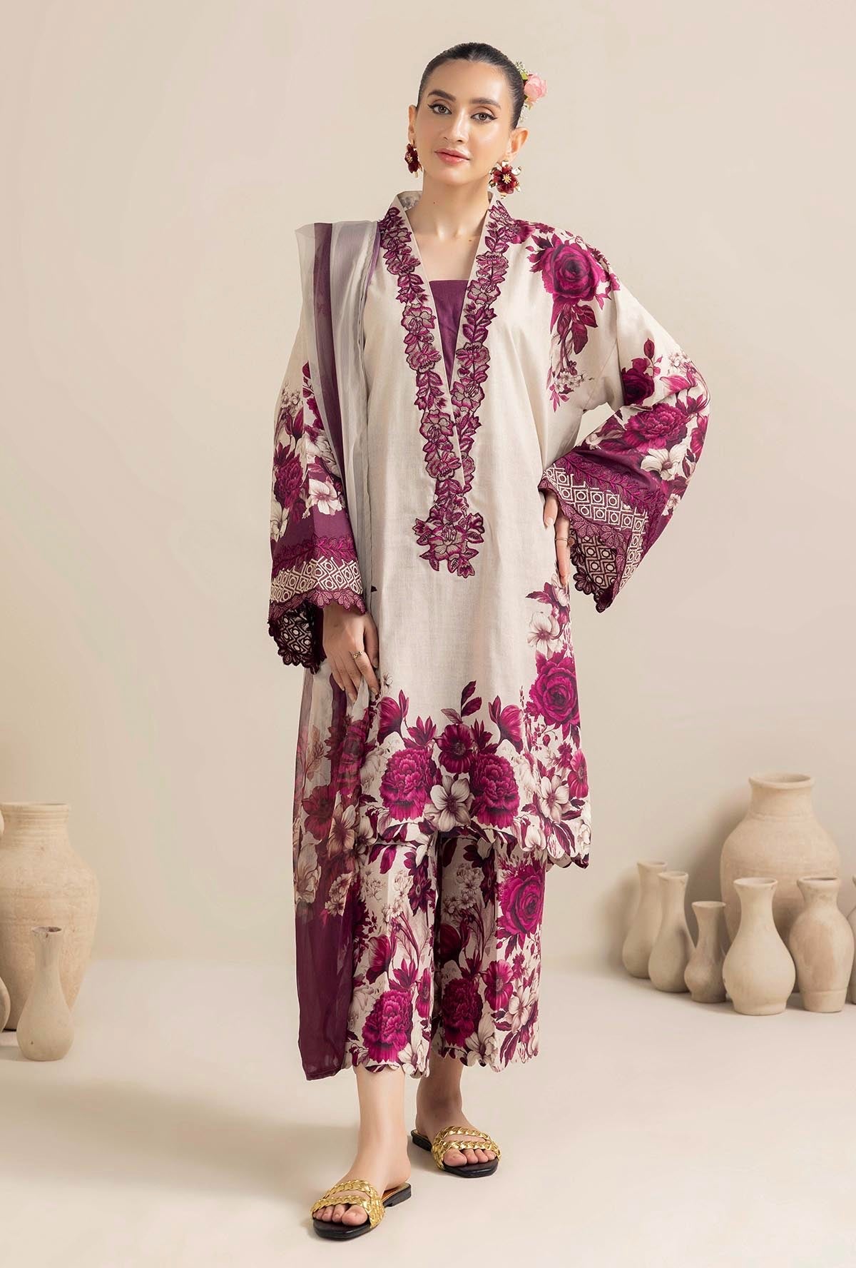 Plum Rose 3-Piece