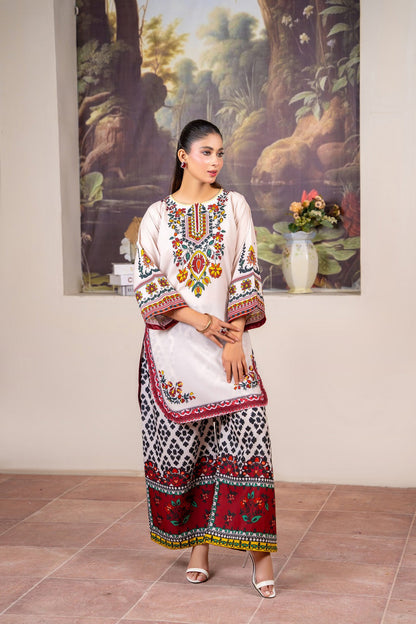 Crimson Motif 3-Piece