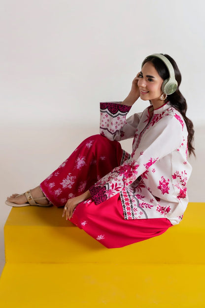 Magenta Bloom 3-Piece Suit