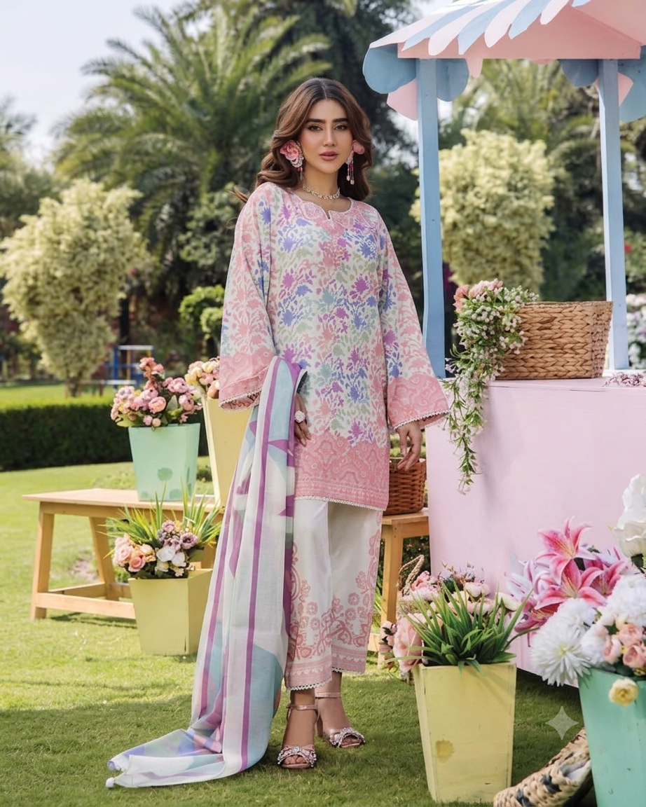 Lilac Meadow 3-Piece