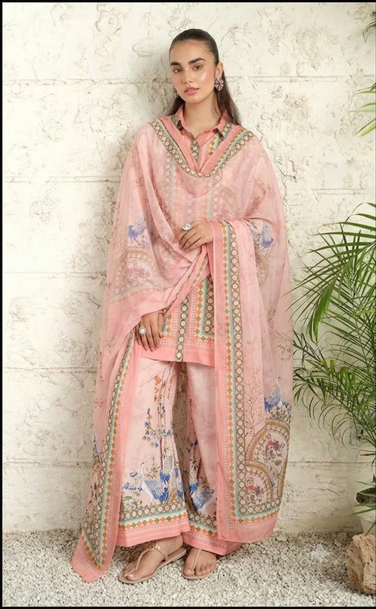 Blush Crane 3-Piece